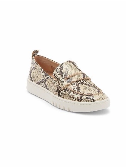 Vionic Snake-Print Slip-On Loafer Nwt